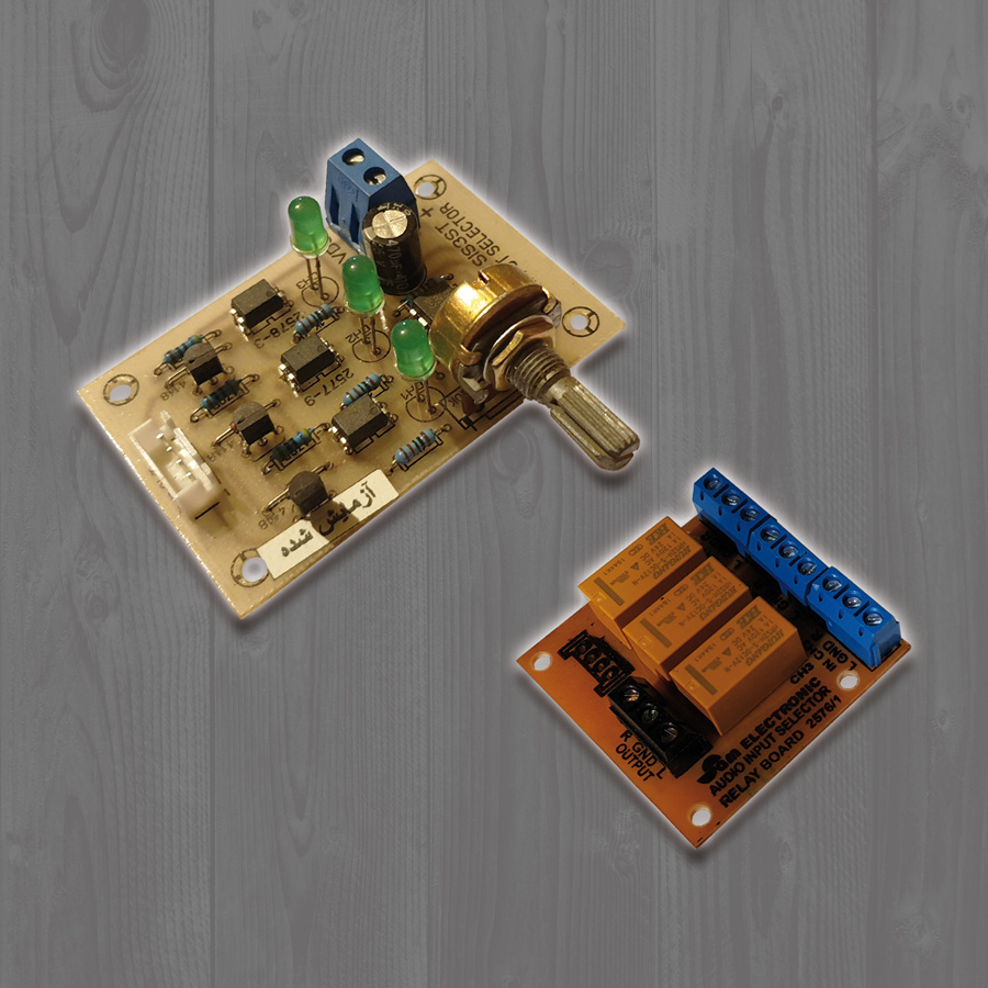 ماژول انتخابگر ورودی صوتی 3 کانال استریو