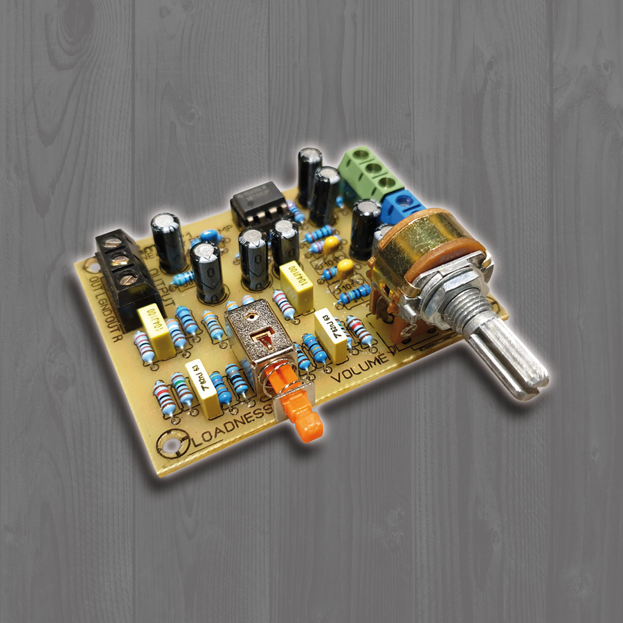 ماژول پری آمپلی فایر استریو با کلید LOUDNESS