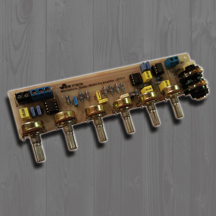 ماژول پری آمپلی فایر مونو با ورودی میکروفون