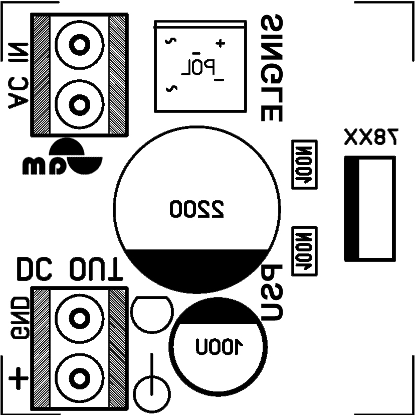 ماژول منبع تغذیه تک رگوله شده