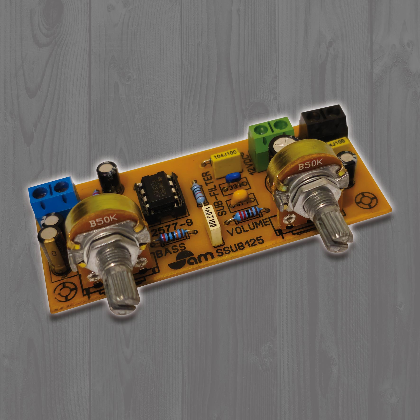 ماژول فیلتر ساب ووفر با ولتاژ تک