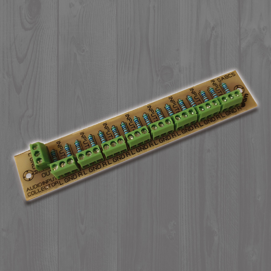 جمع کننده صوتی 8 کانال استریو