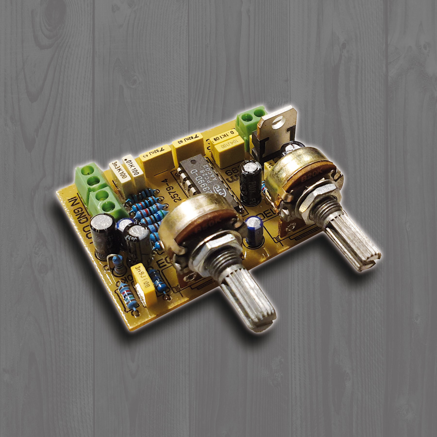 ماژول اکو/تاخیر مدل مناسب ساخت میکسر صوتی